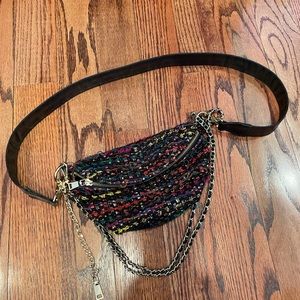 Steve madden colored pouch bag